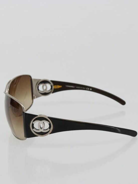 CHANEL Sunglasses plastic Brown CC Auth BA13437M main image 13